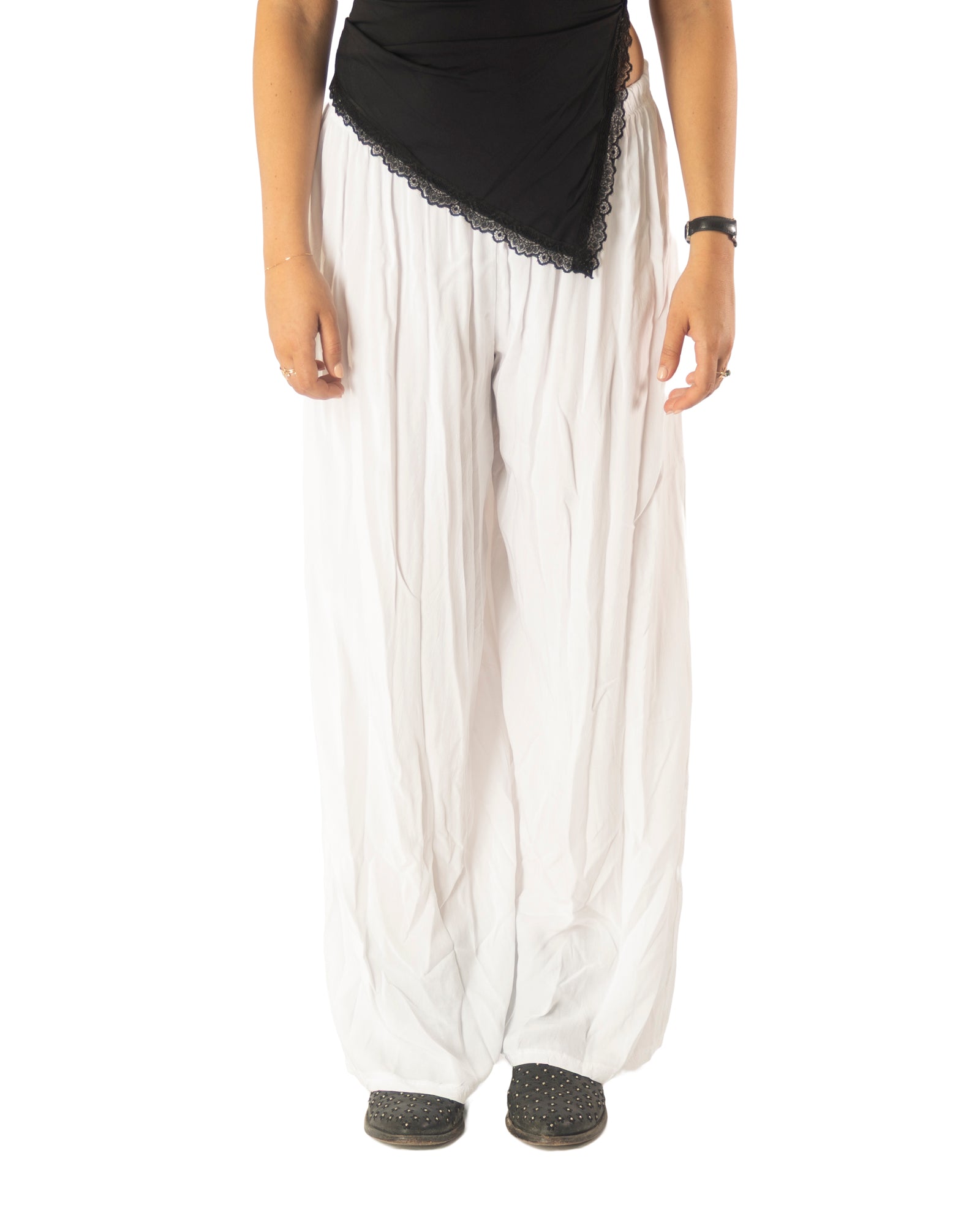 pantaloni bianchi fly