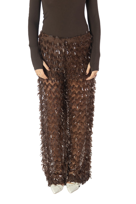 pantalone ANGEL marrone