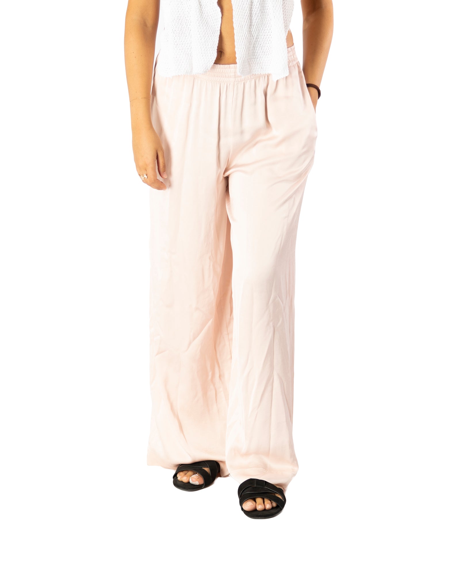 Pantalone Rosa viscosa