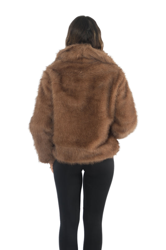 Eco Pelliccia Luce Caffellatte