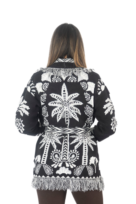 Cardigan CHERRY lungo