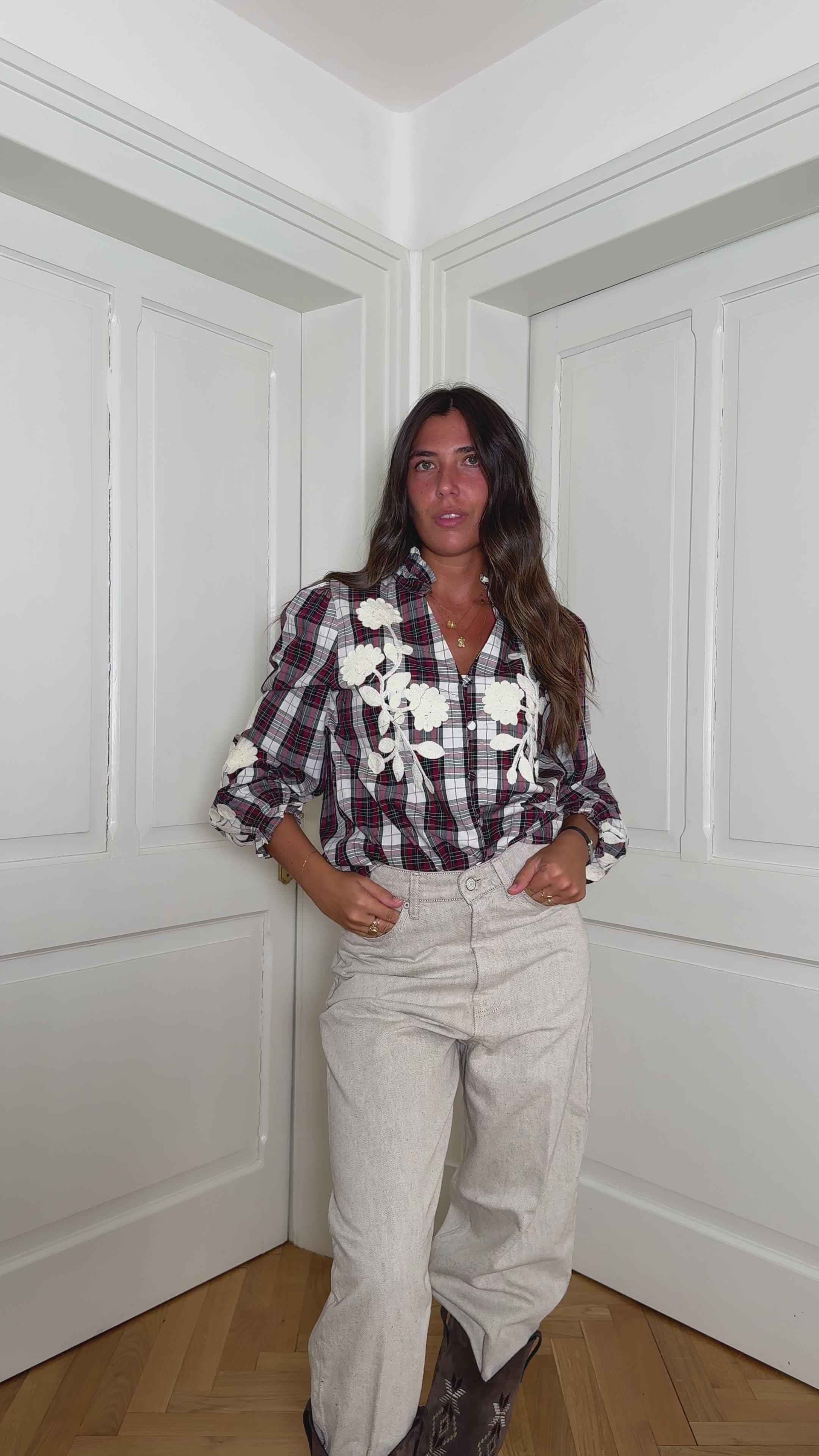 Camicia Gaia Rossa