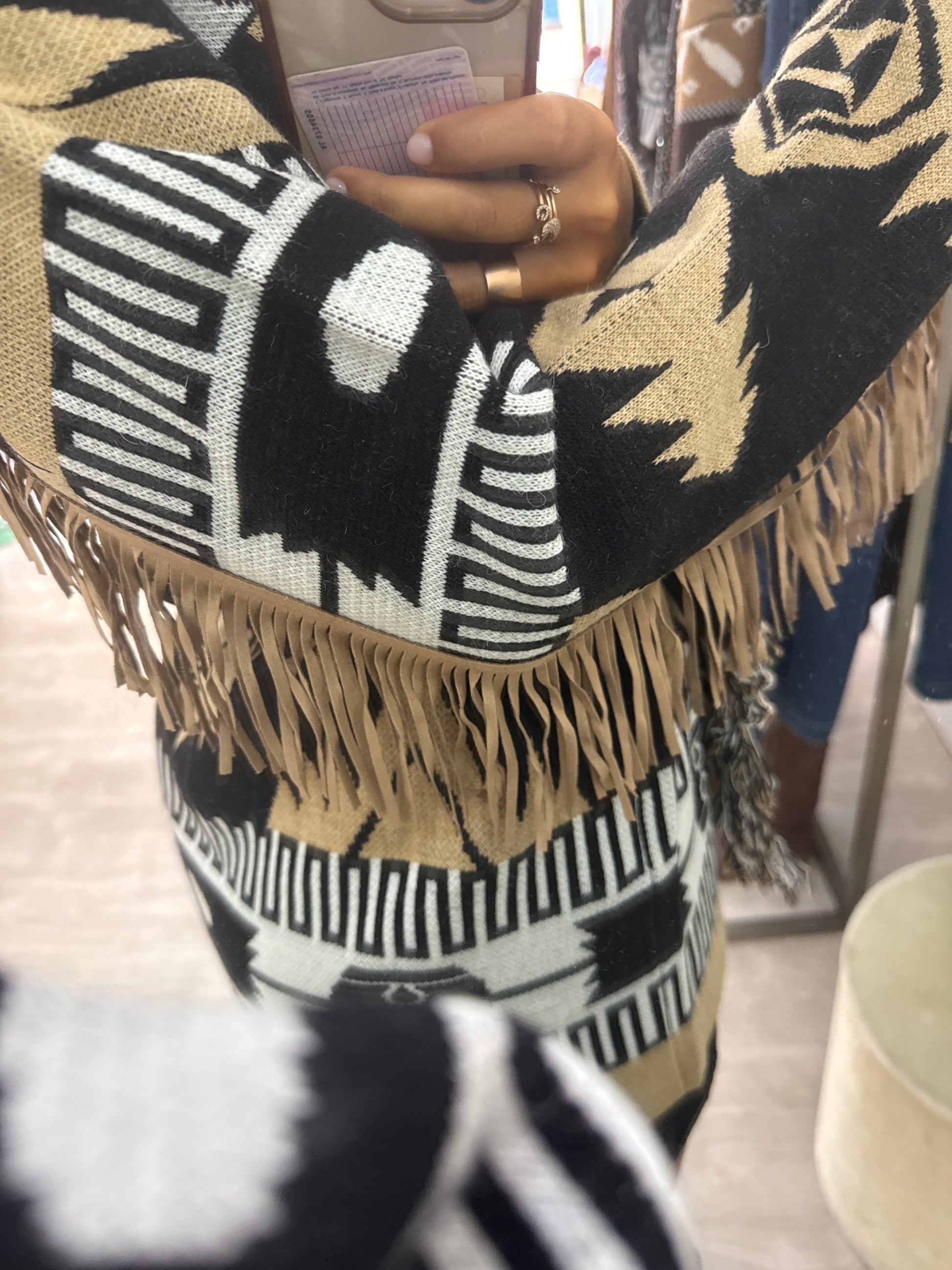 Cardigan caramello