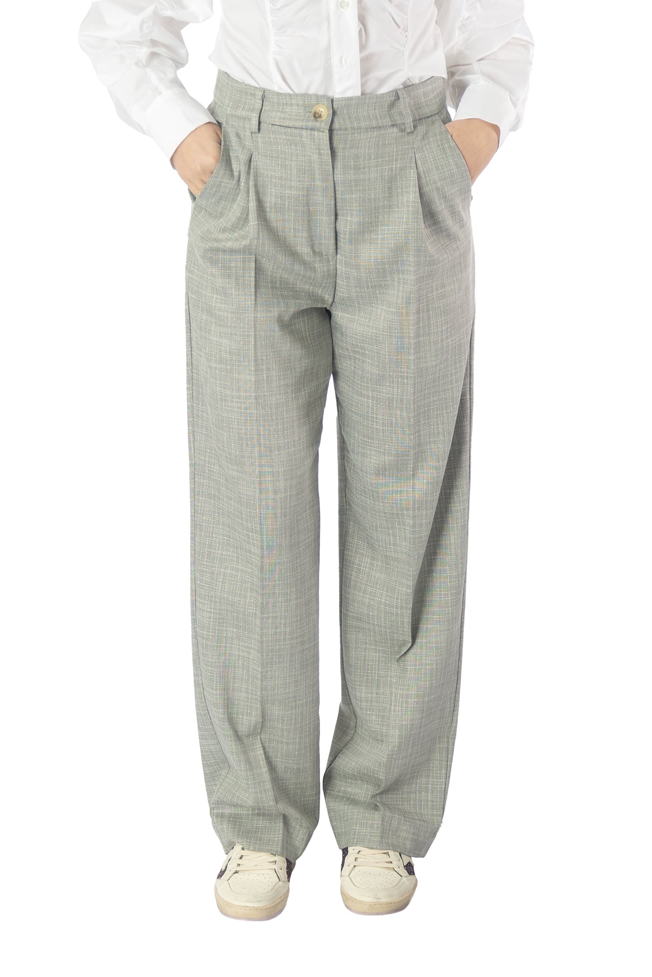 Pantalone tab grigio