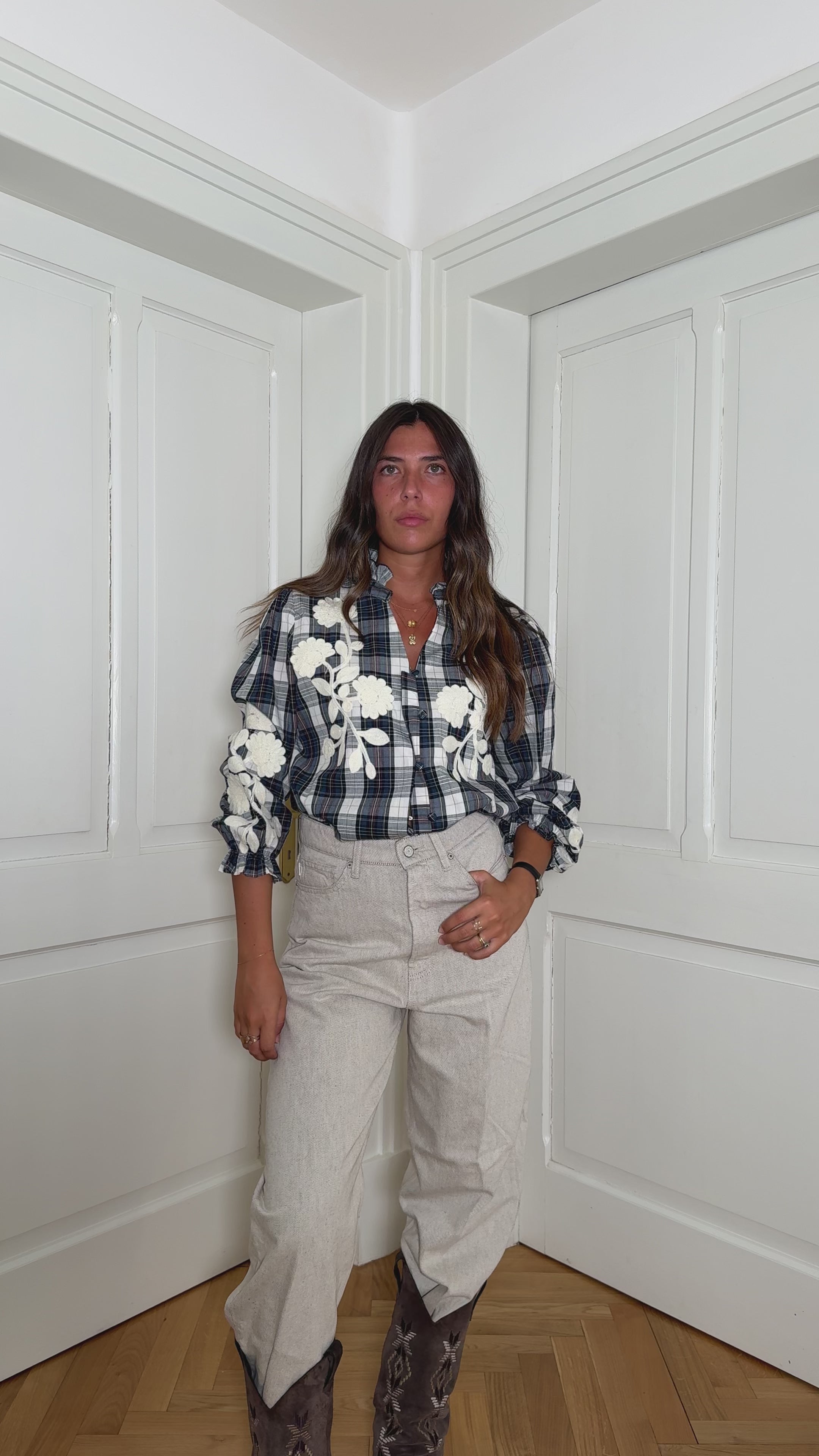 Camicia Gaia Blu