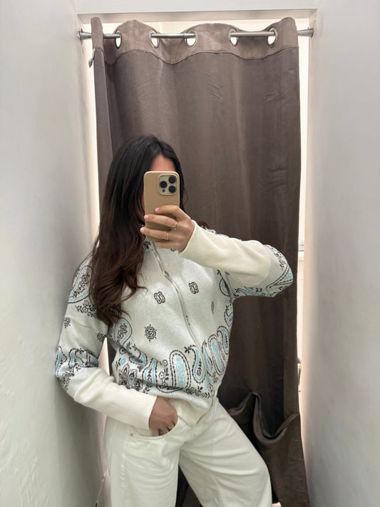 Cardigan Stitch bianco