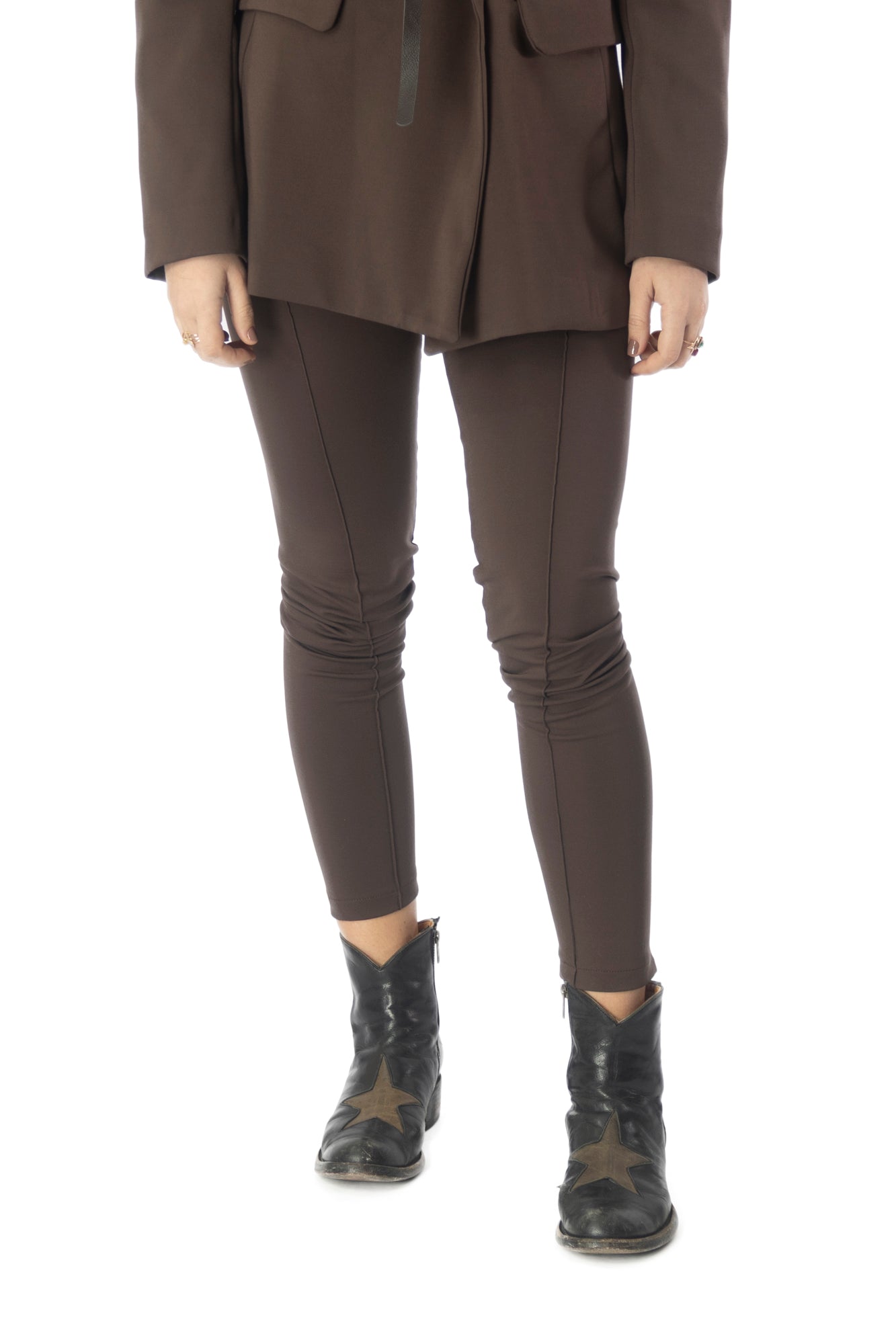 panta leggins  marroni