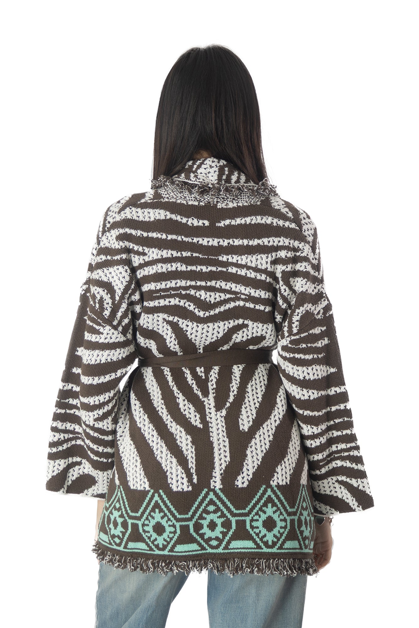 cardigan Zebra