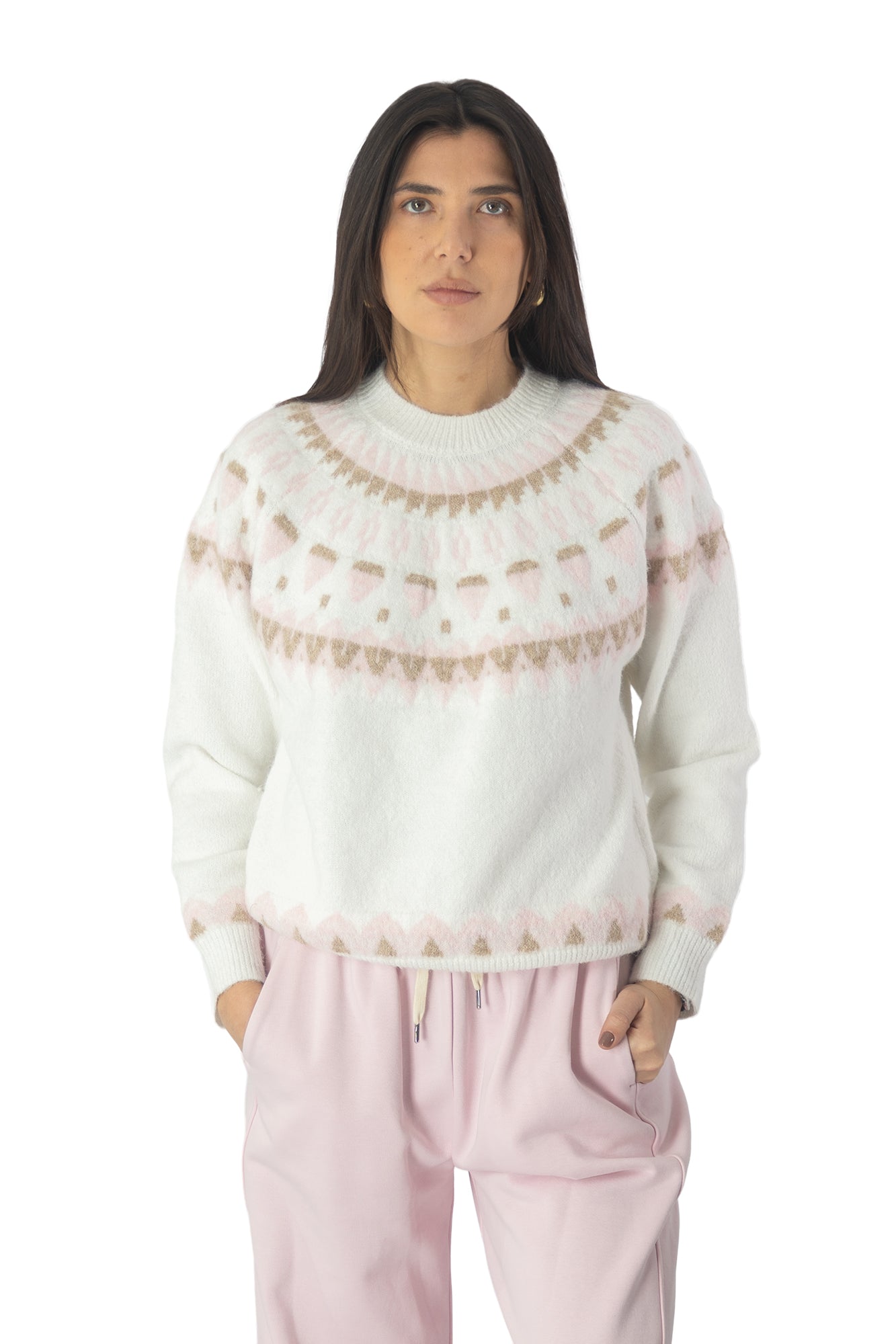 Maglione Squirrel Bianco