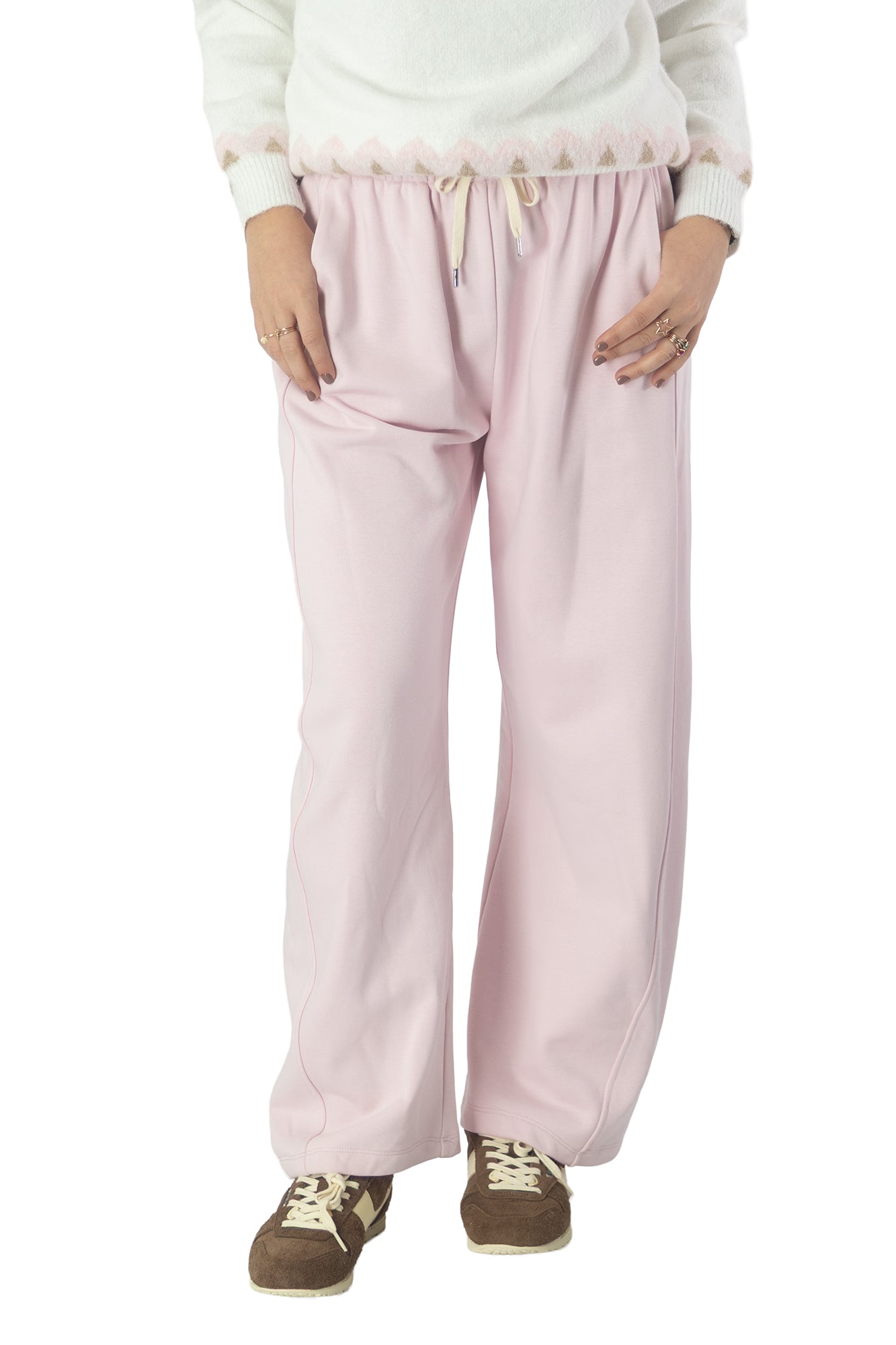 Pantaloni di Tuta Balloon Rosa