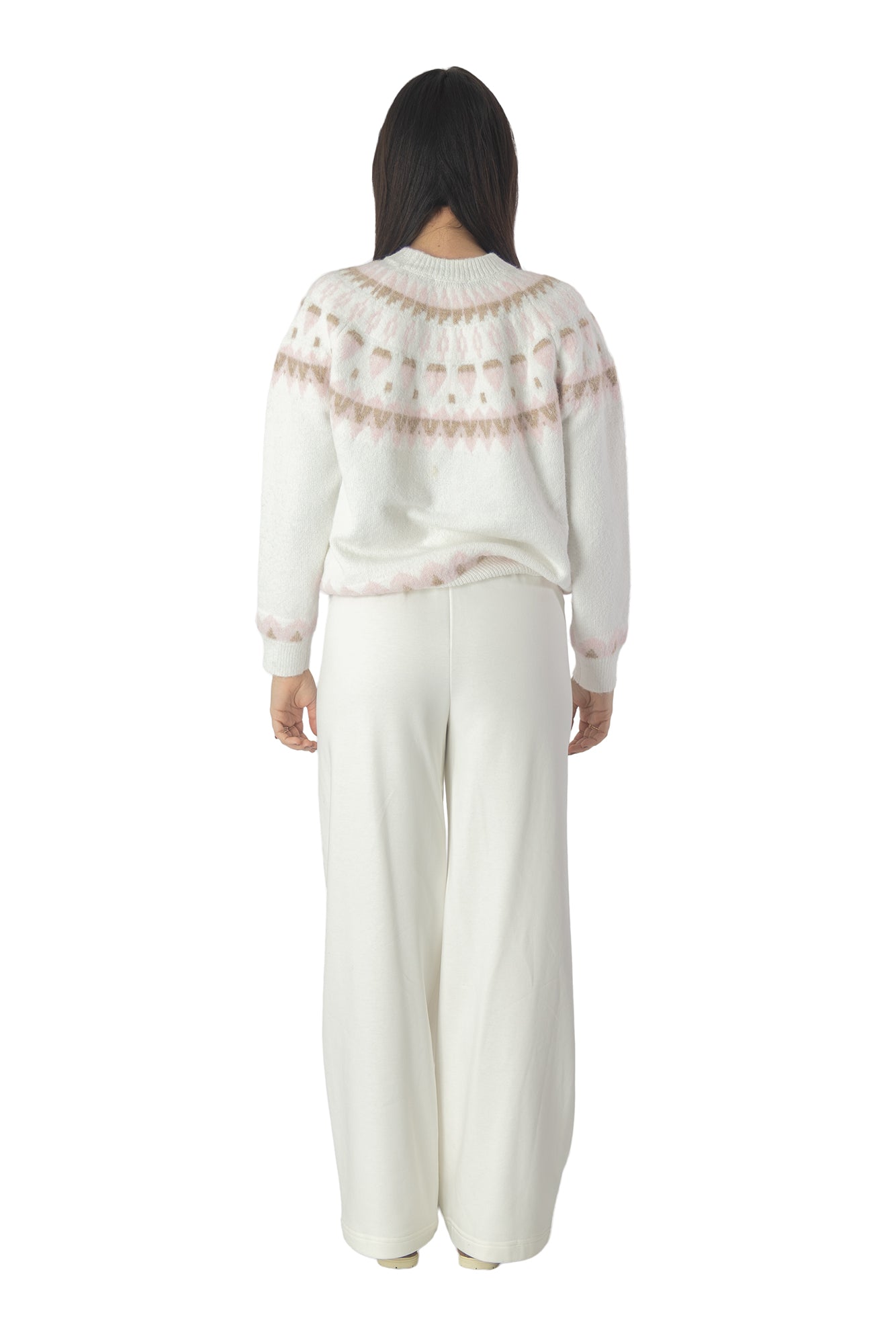 pantaloni di tuta bianco