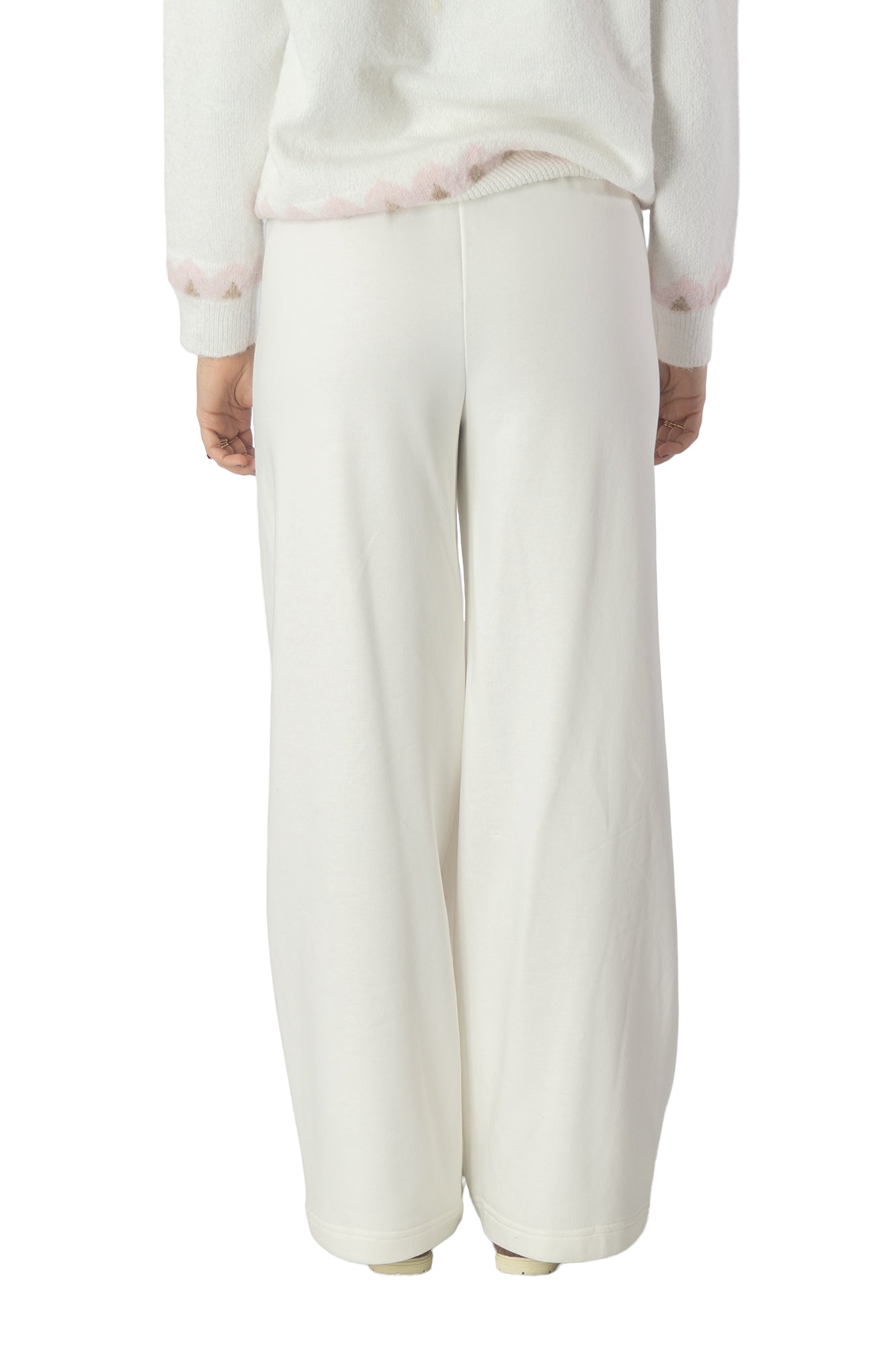 pantaloni di tuta bianco