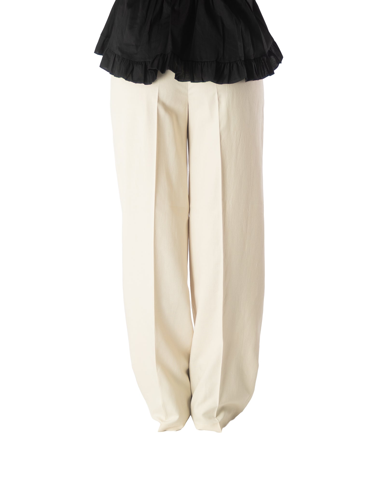 pantaloni beige