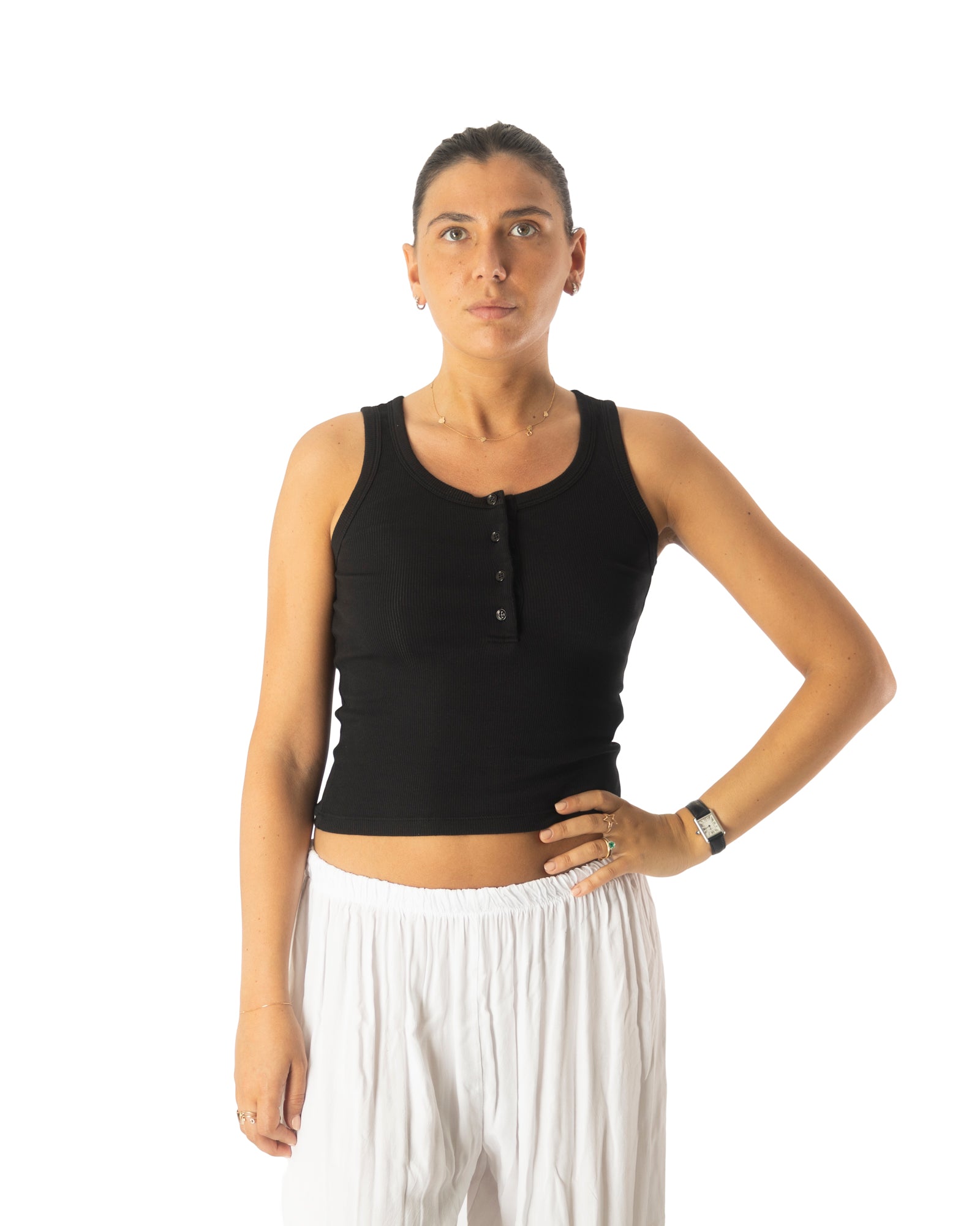 top serafino nero
