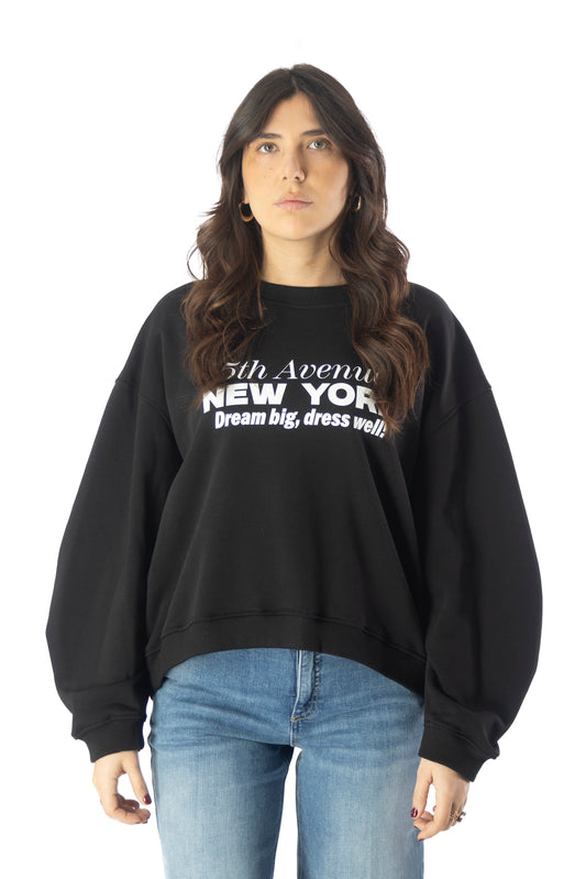 Felpa Nera New York