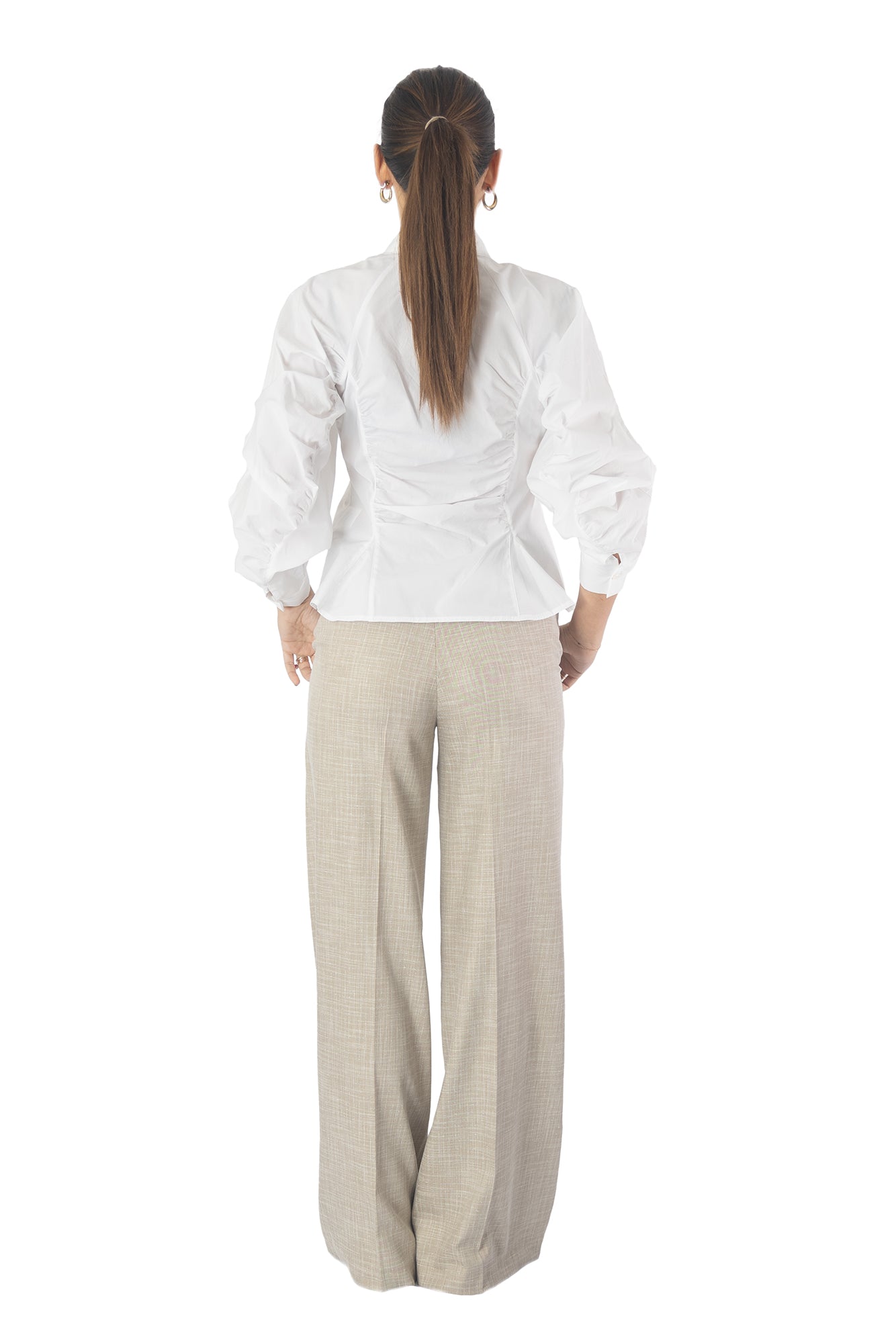 Pantalone Tab Beige