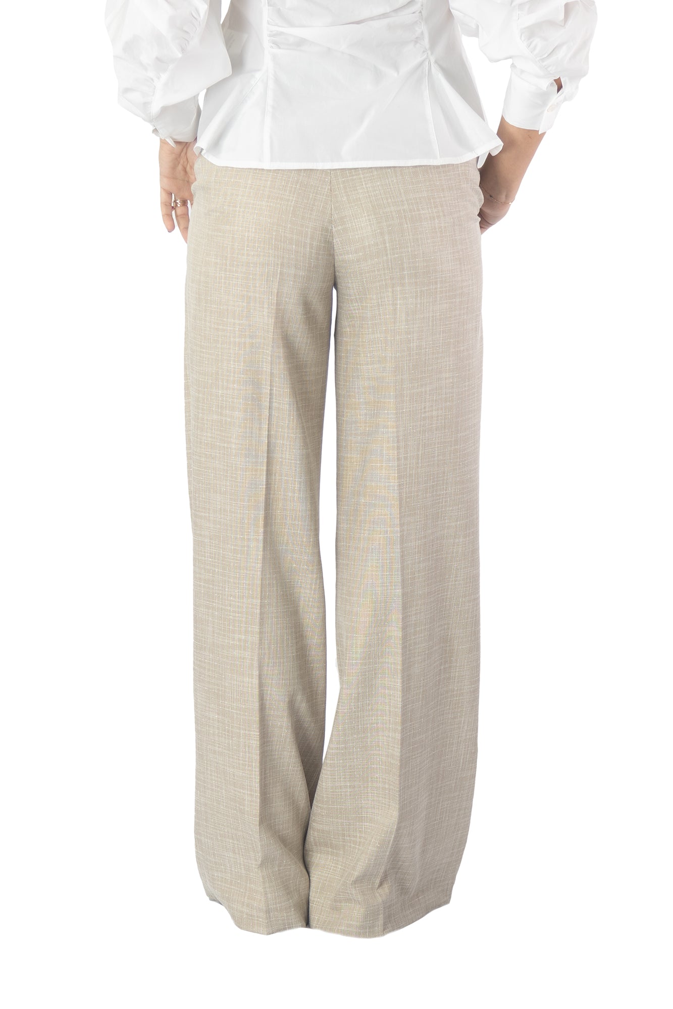 Pantalone Tab Beige