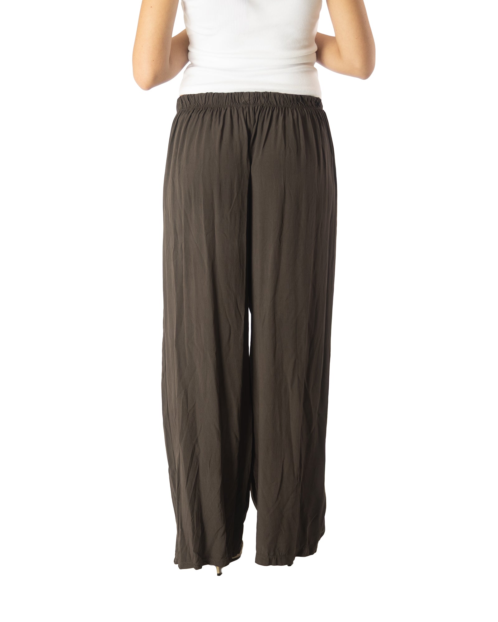 pantalone fly marrone