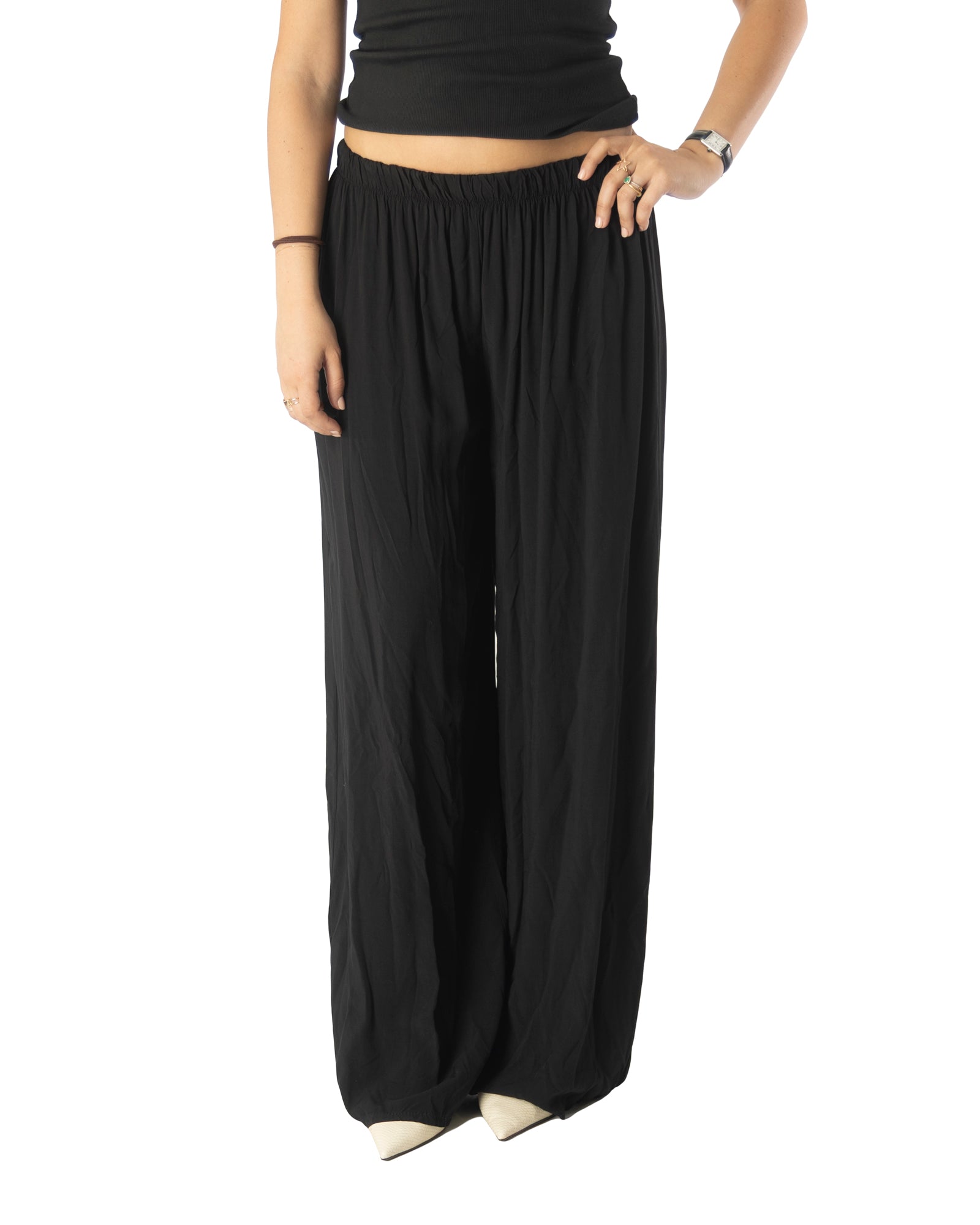 pantalone fly nero