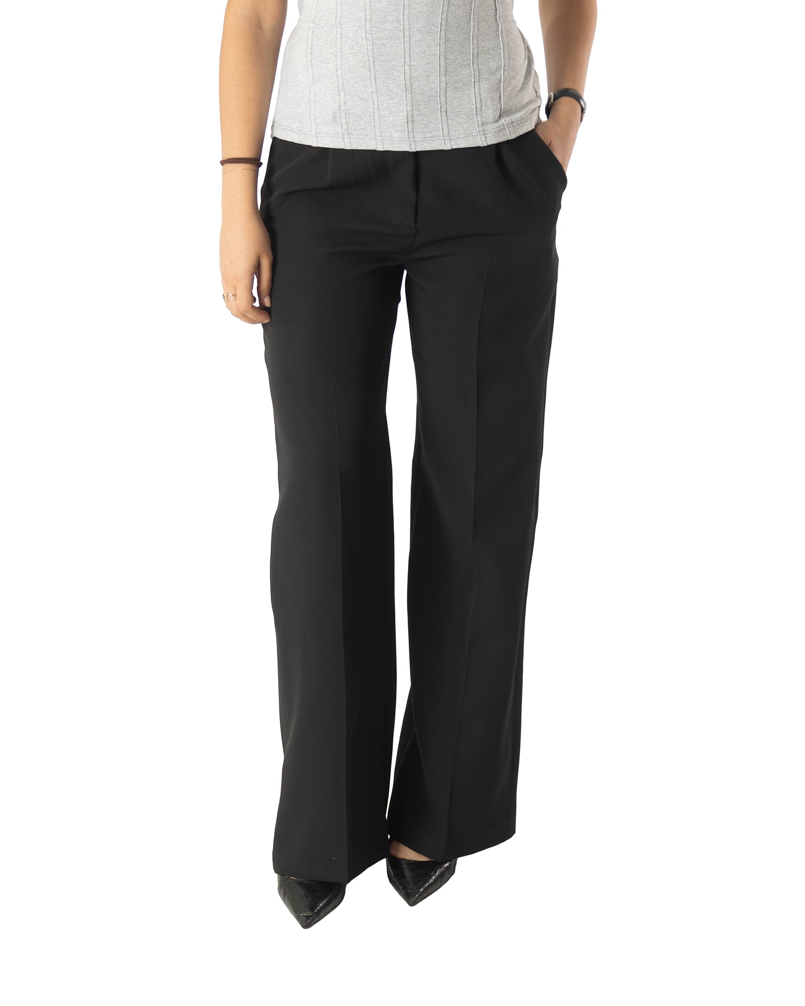 pantalone timeless nero