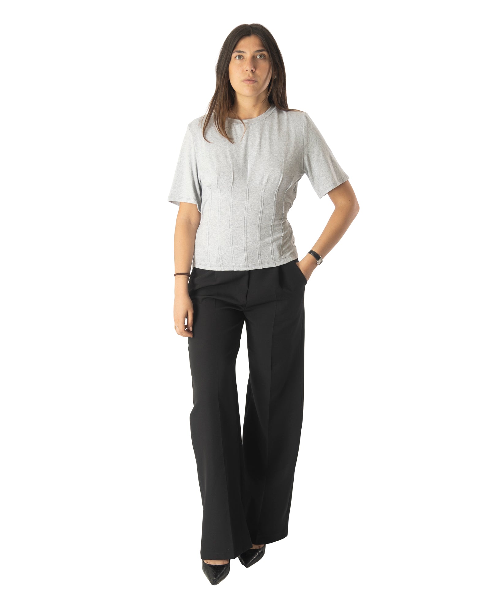 pantalone timeless nero