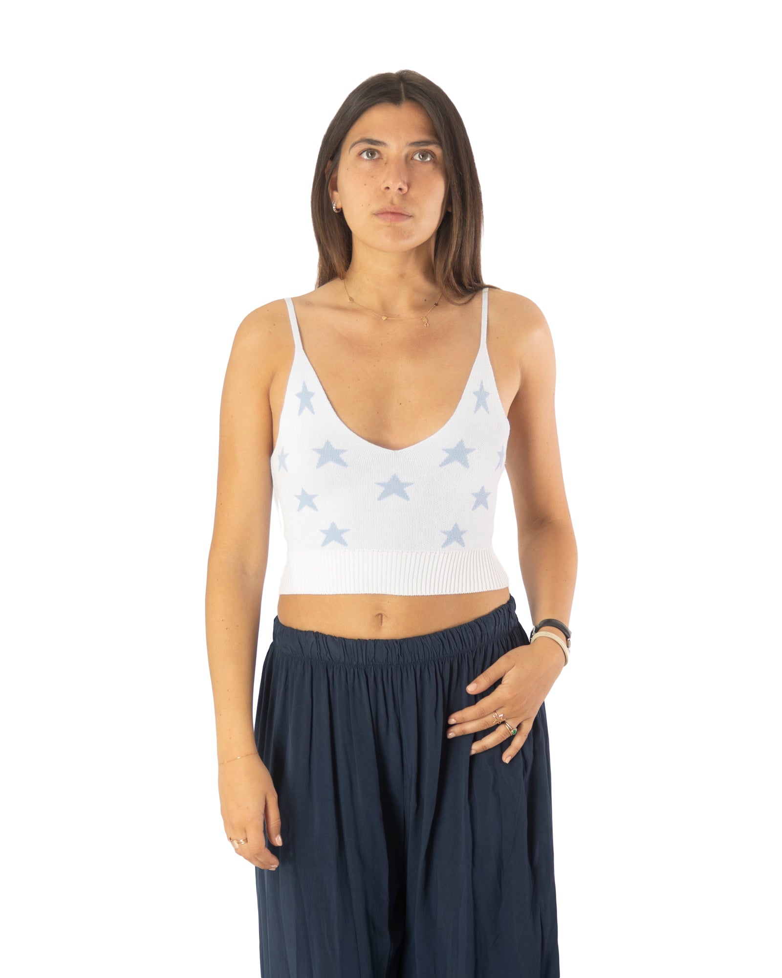 top stellare bianco