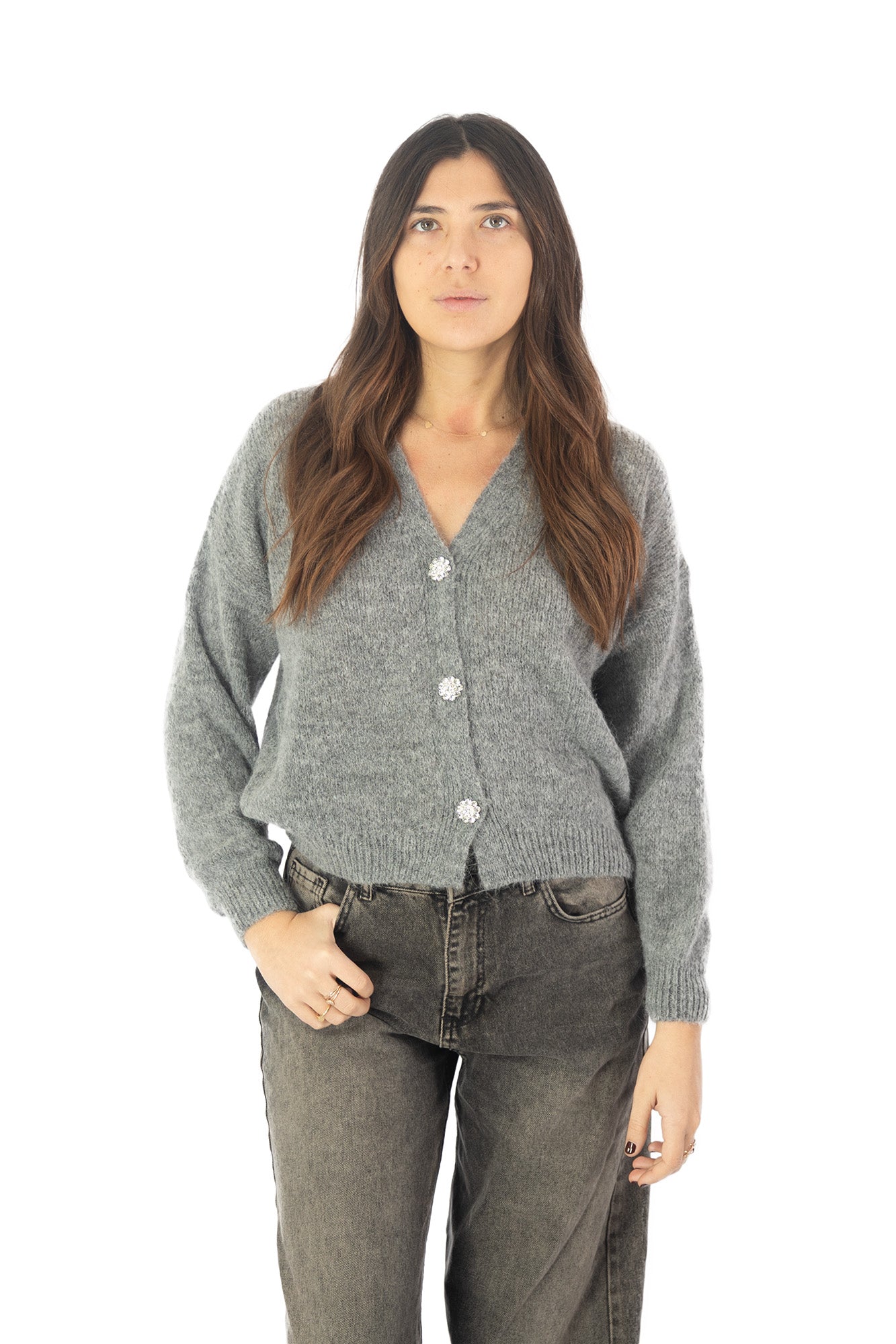 cardigan OLAF grigio