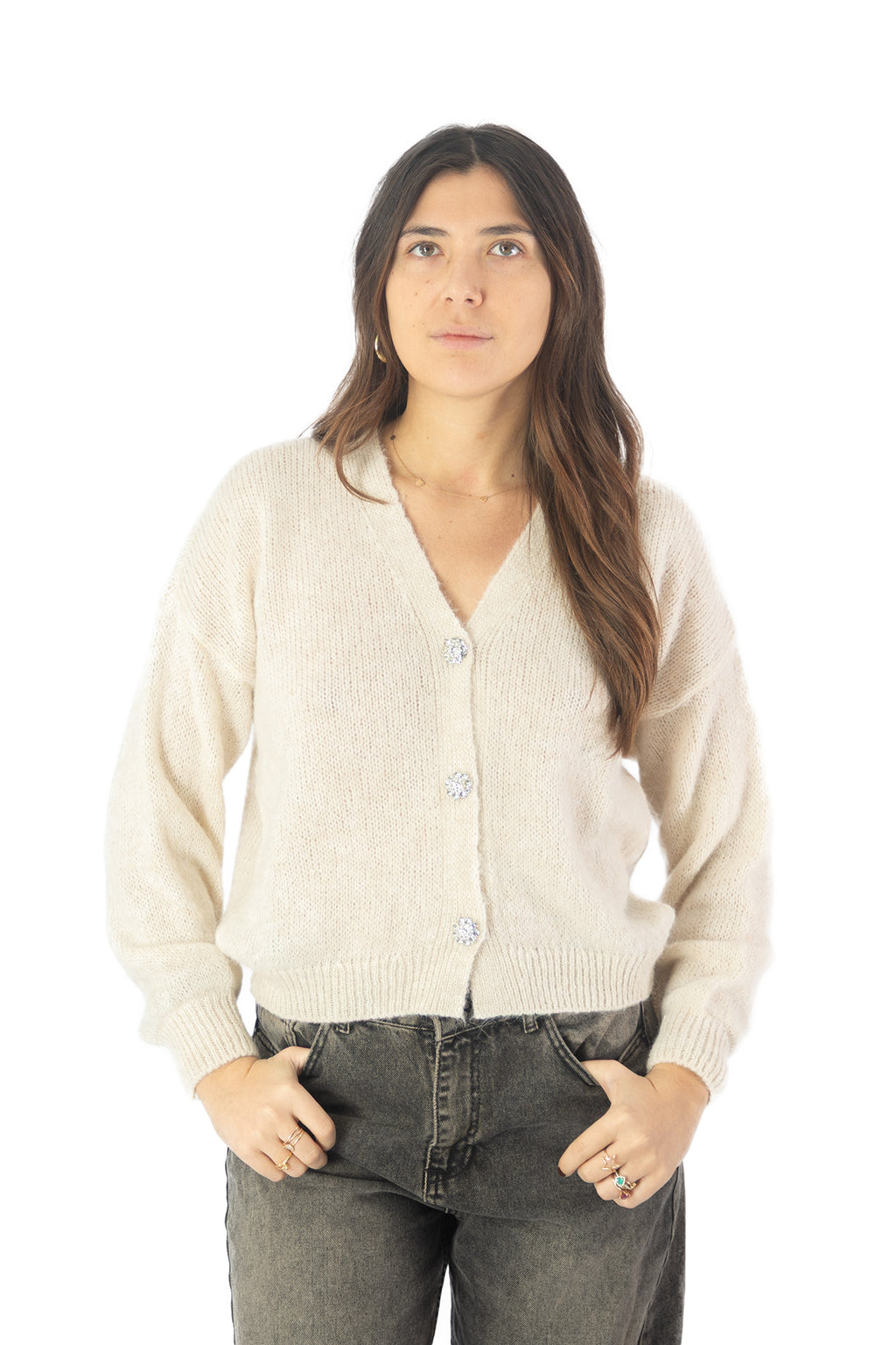 cardigan OLAF bianco