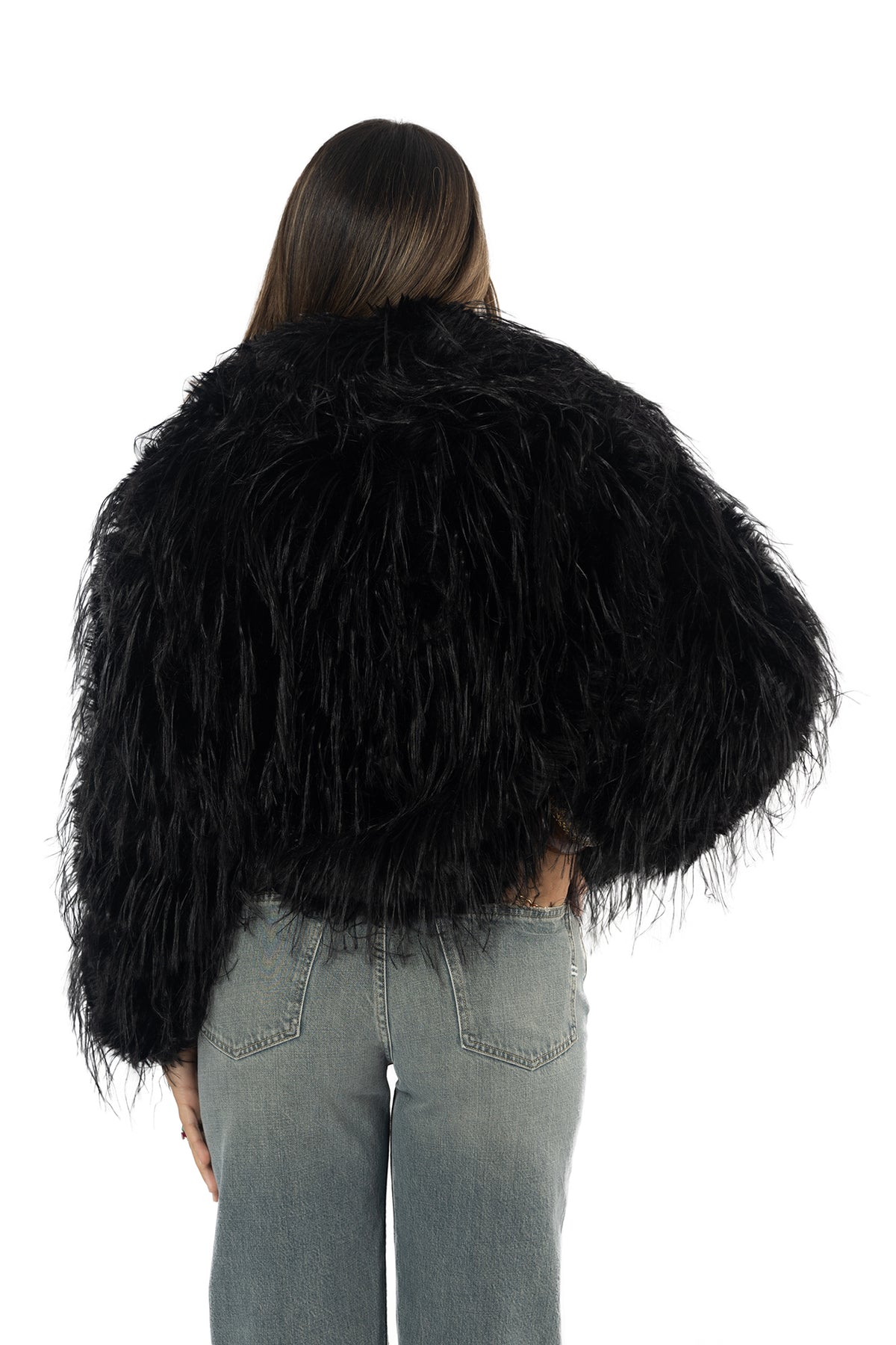 Eco pelliccia Melissa Nera
