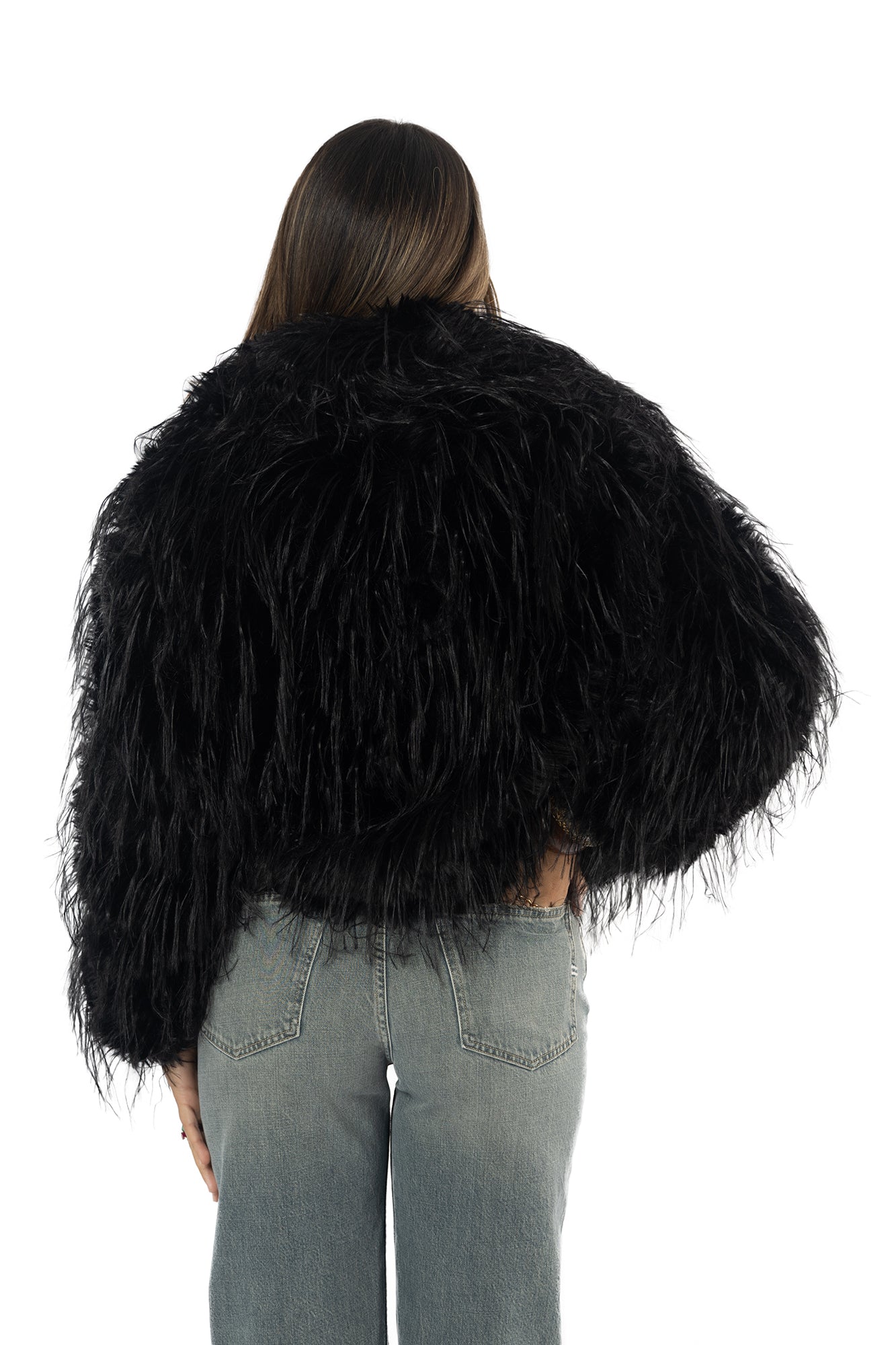 Eco pelliccia Melissa Nera