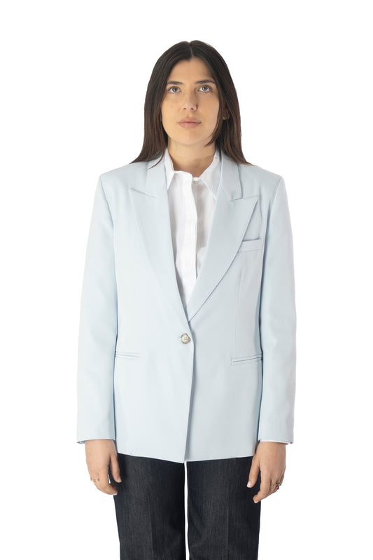 blazer azzurro