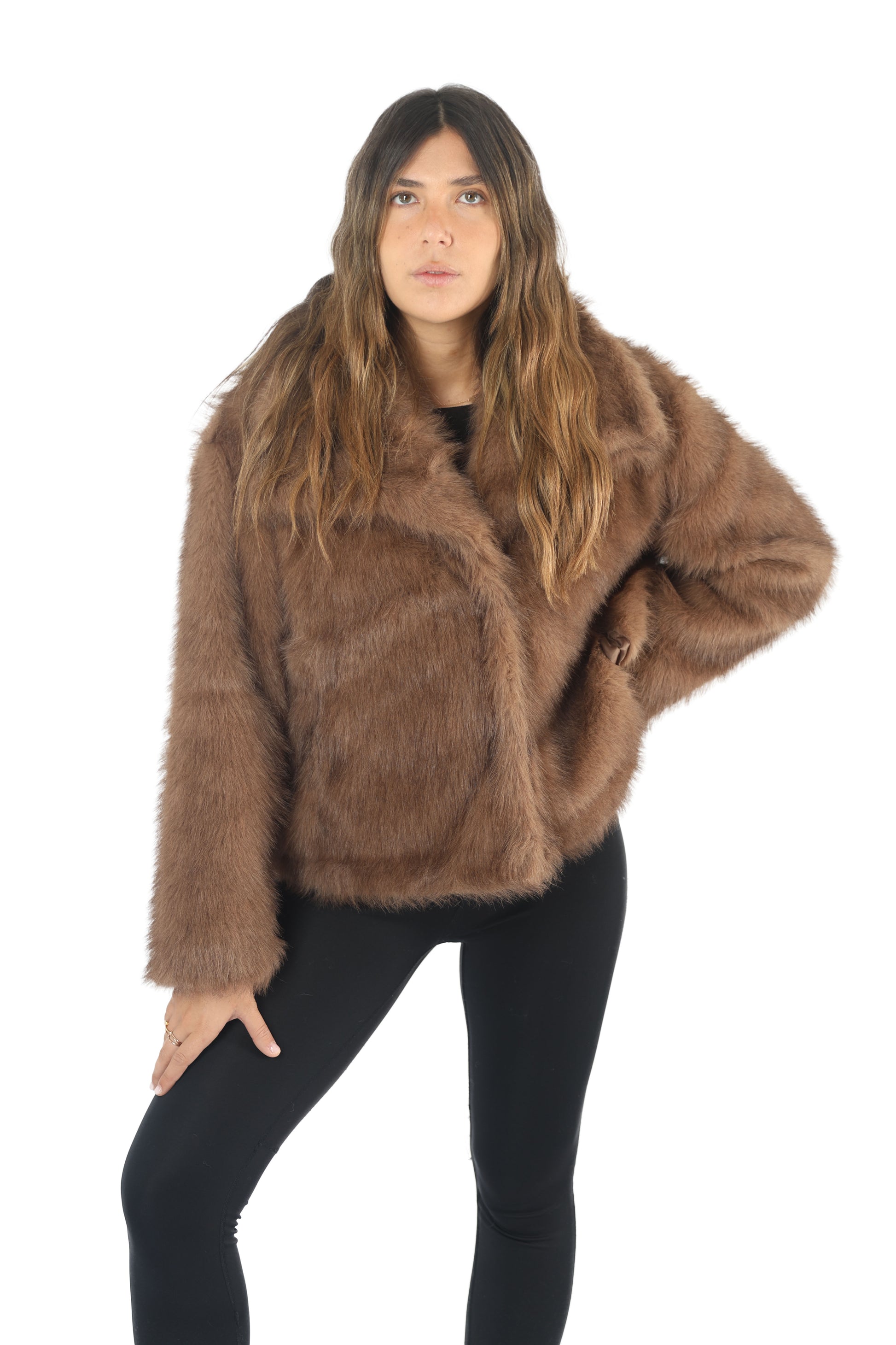 Eco Pelliccia Luce Caffellatte