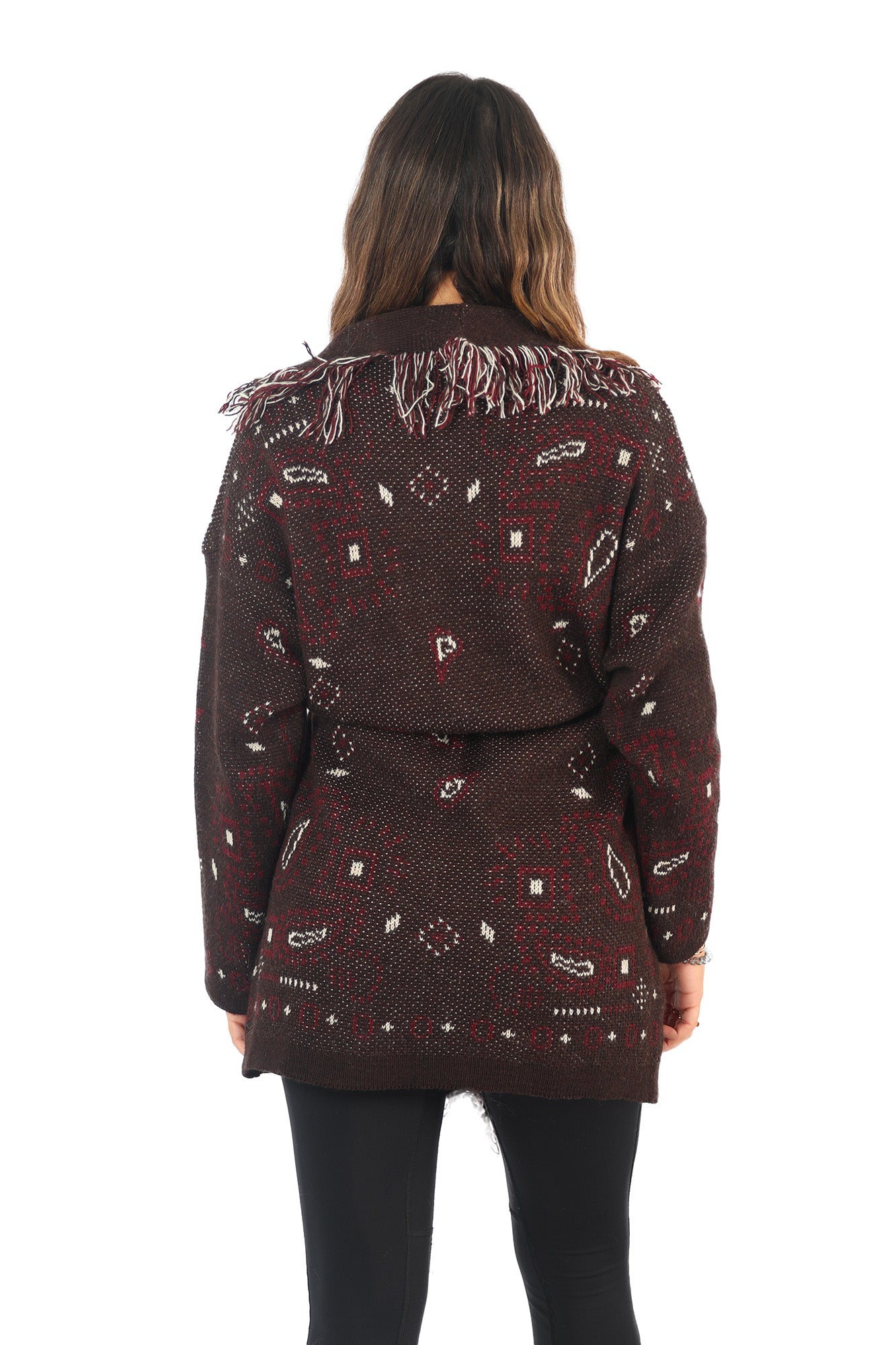 Cardigan Notte Stellata Moro