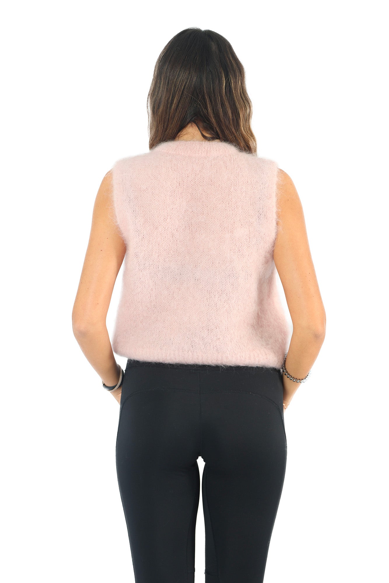 Gilet Fluffy Rosa Baby