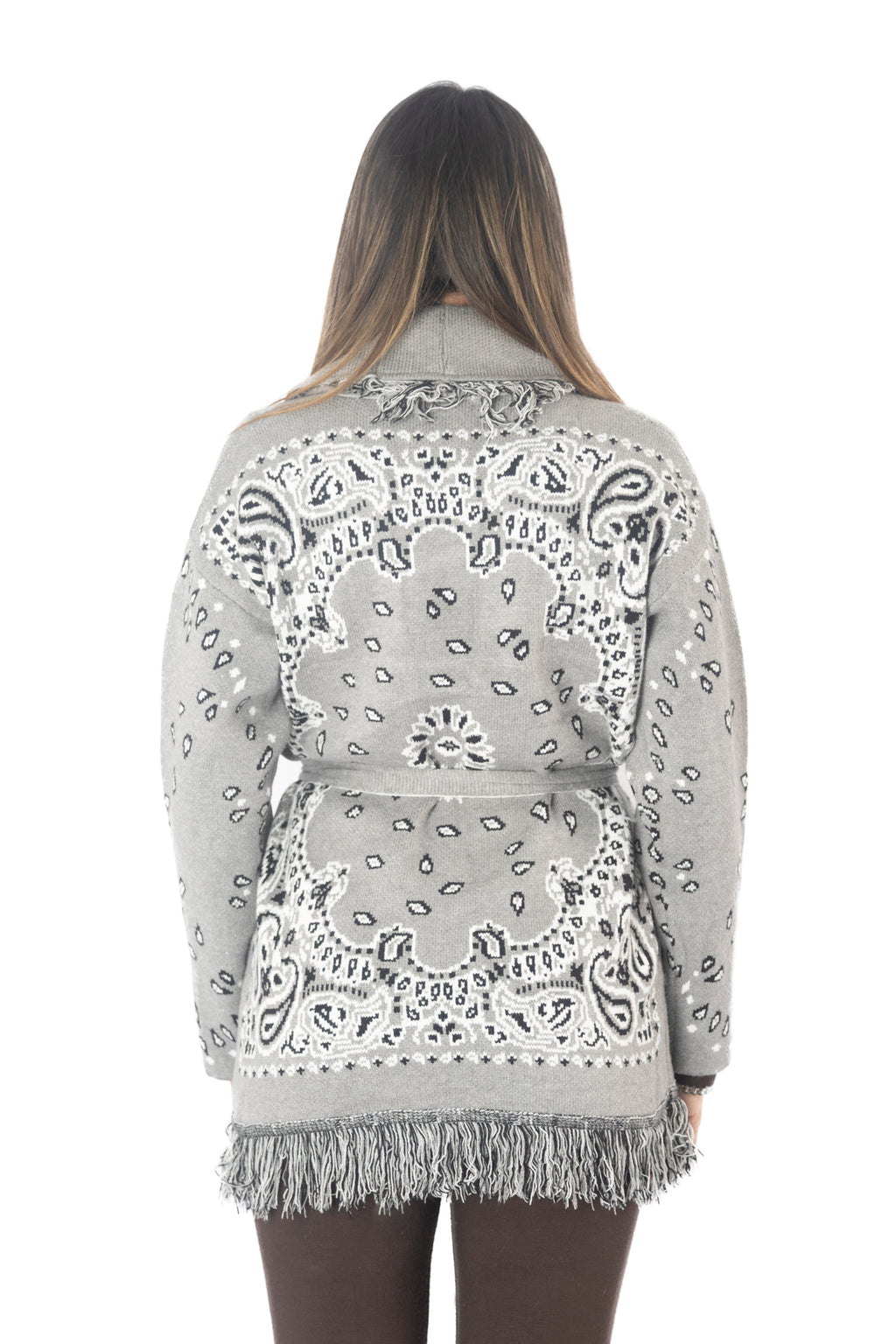 Cardigan BLUEBERRY lungo