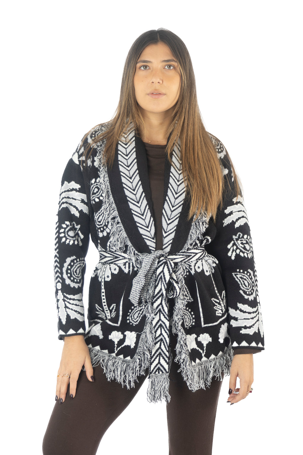 Cardigan CHERRY lungo