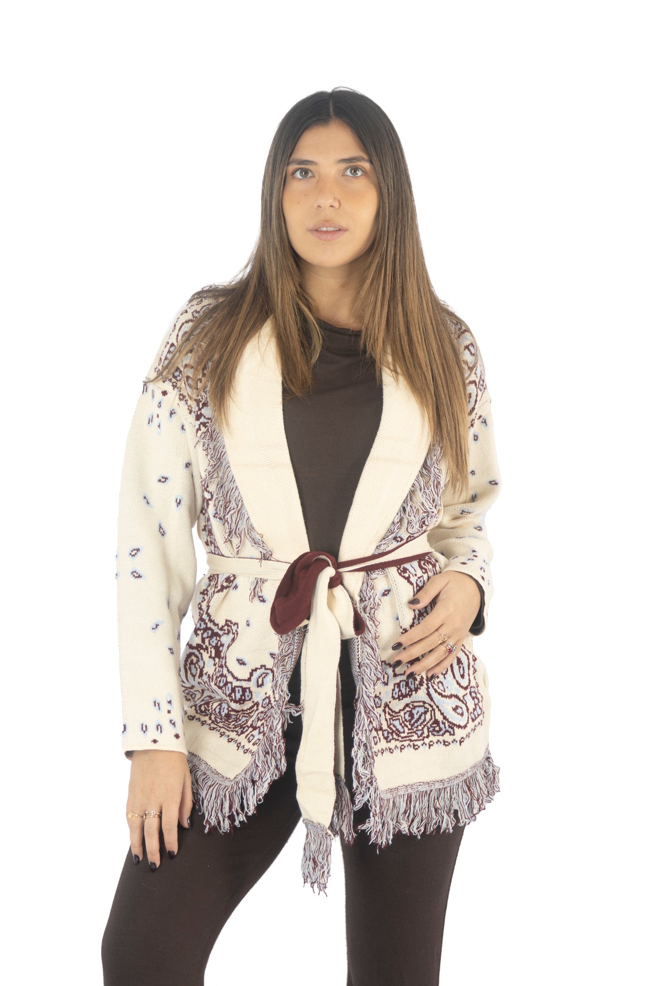 Cardigan PAPAYA lungo