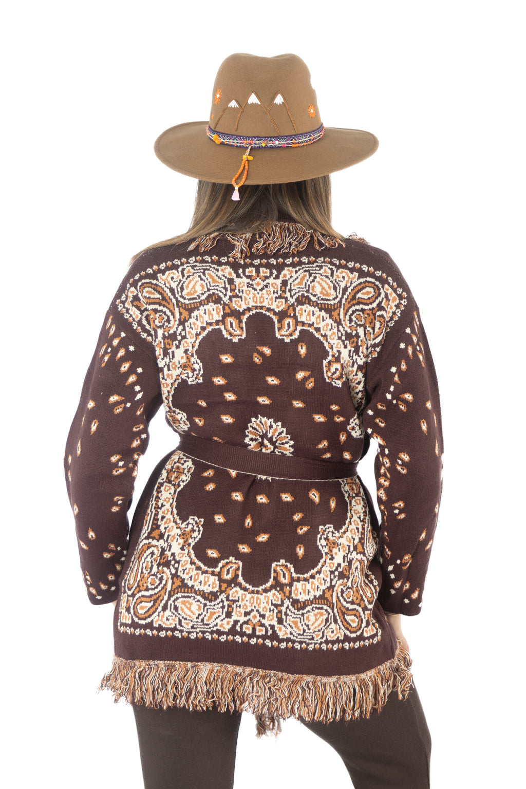 Cardigan CHESTNUTS lungo