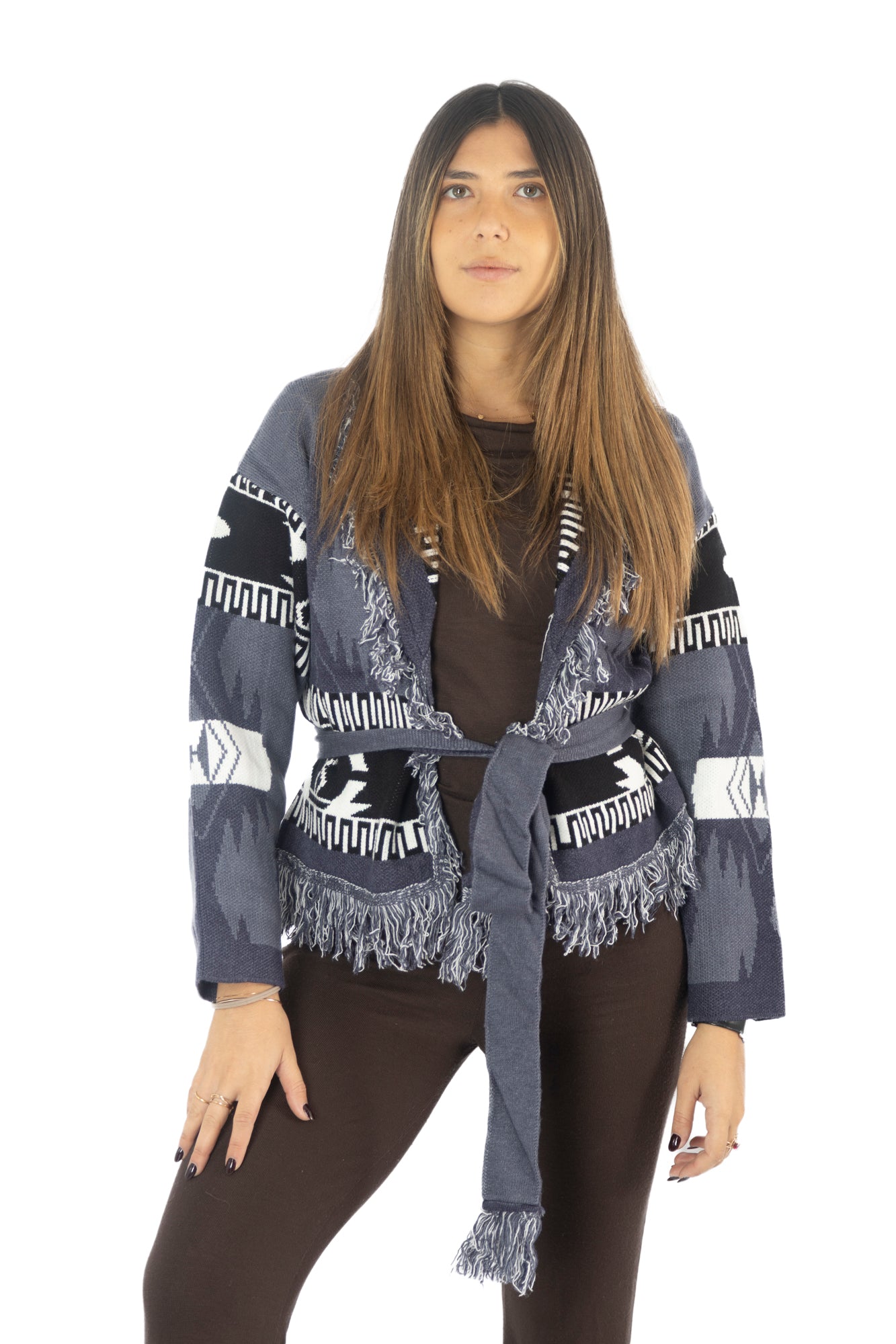 Cardigan GRAPE corto