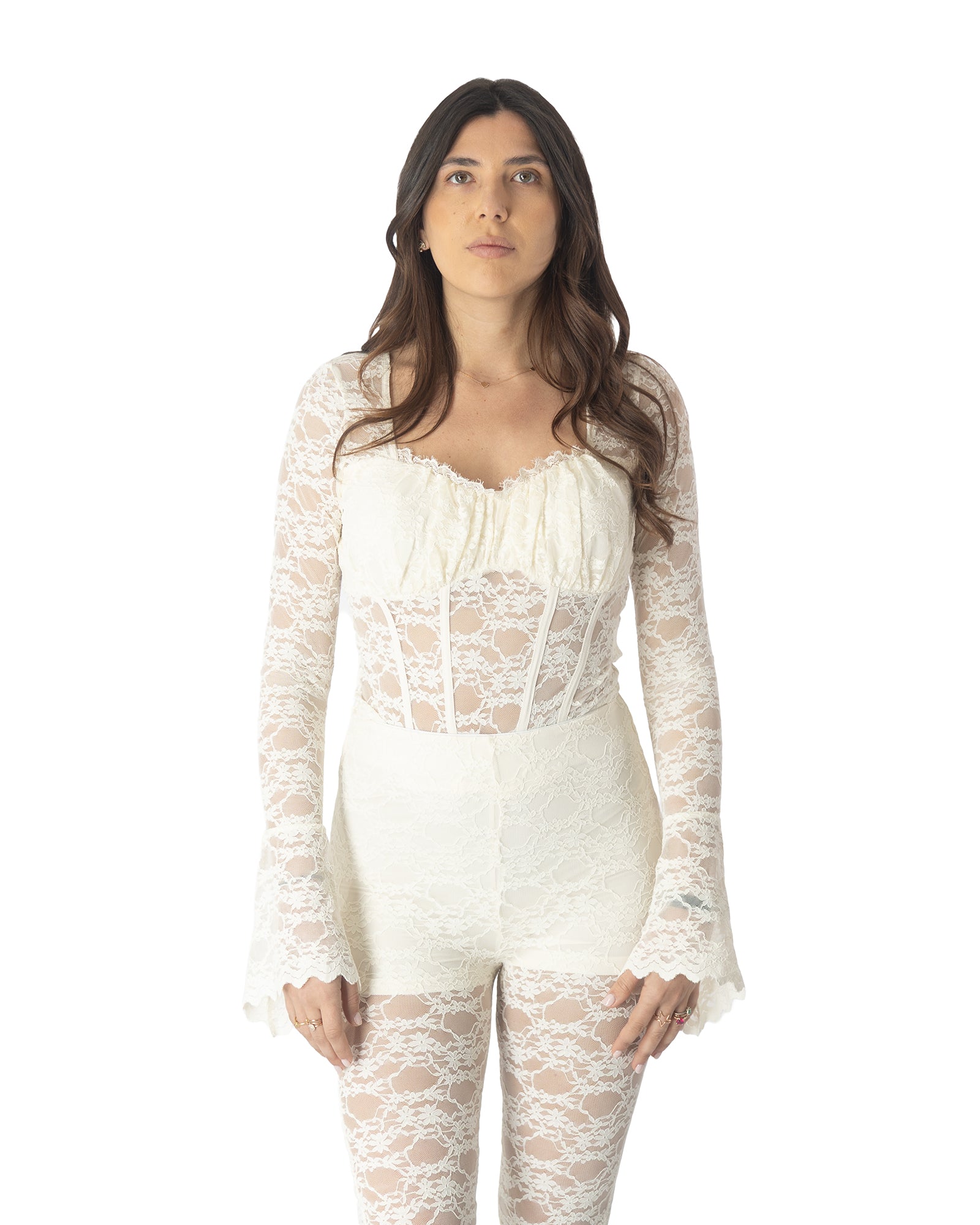 Completo Pizzo Sugar Bianco