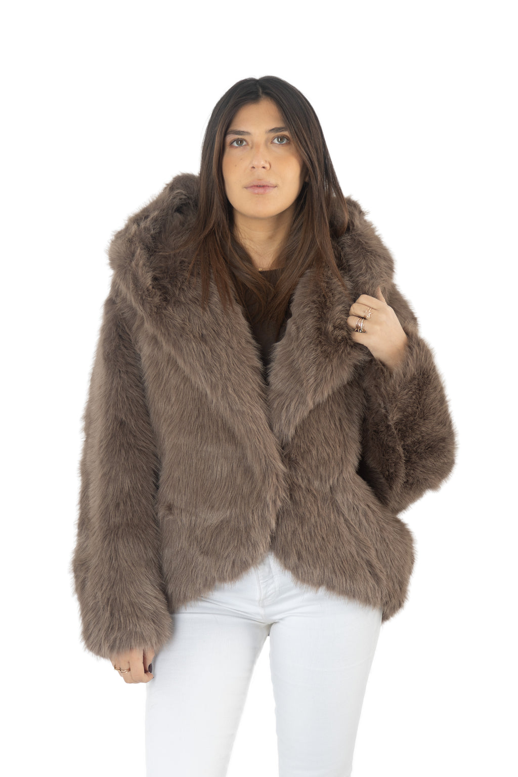 Ecopelliccia MARTA fango